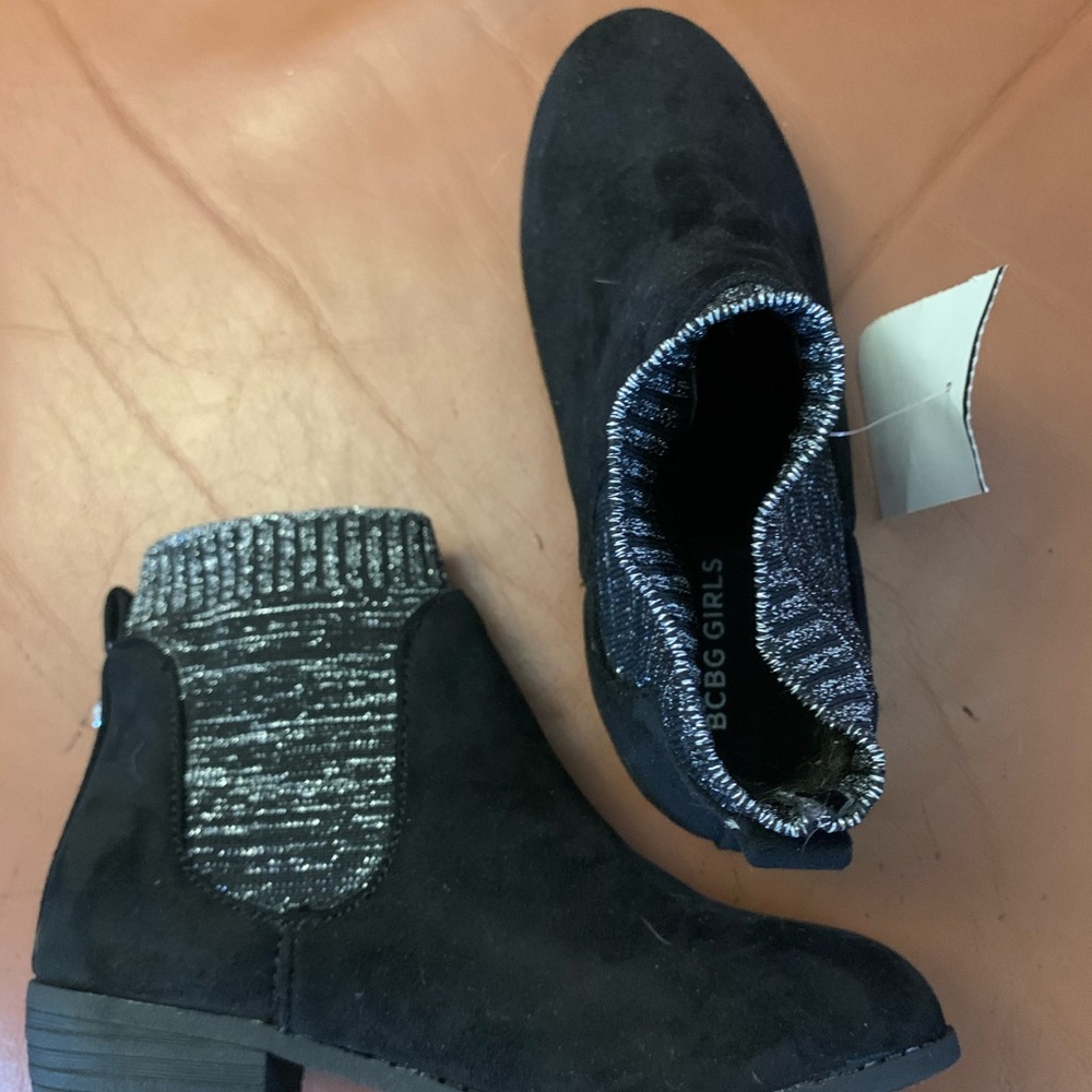 Girls’ BCBG Suede Booties - Never Worn